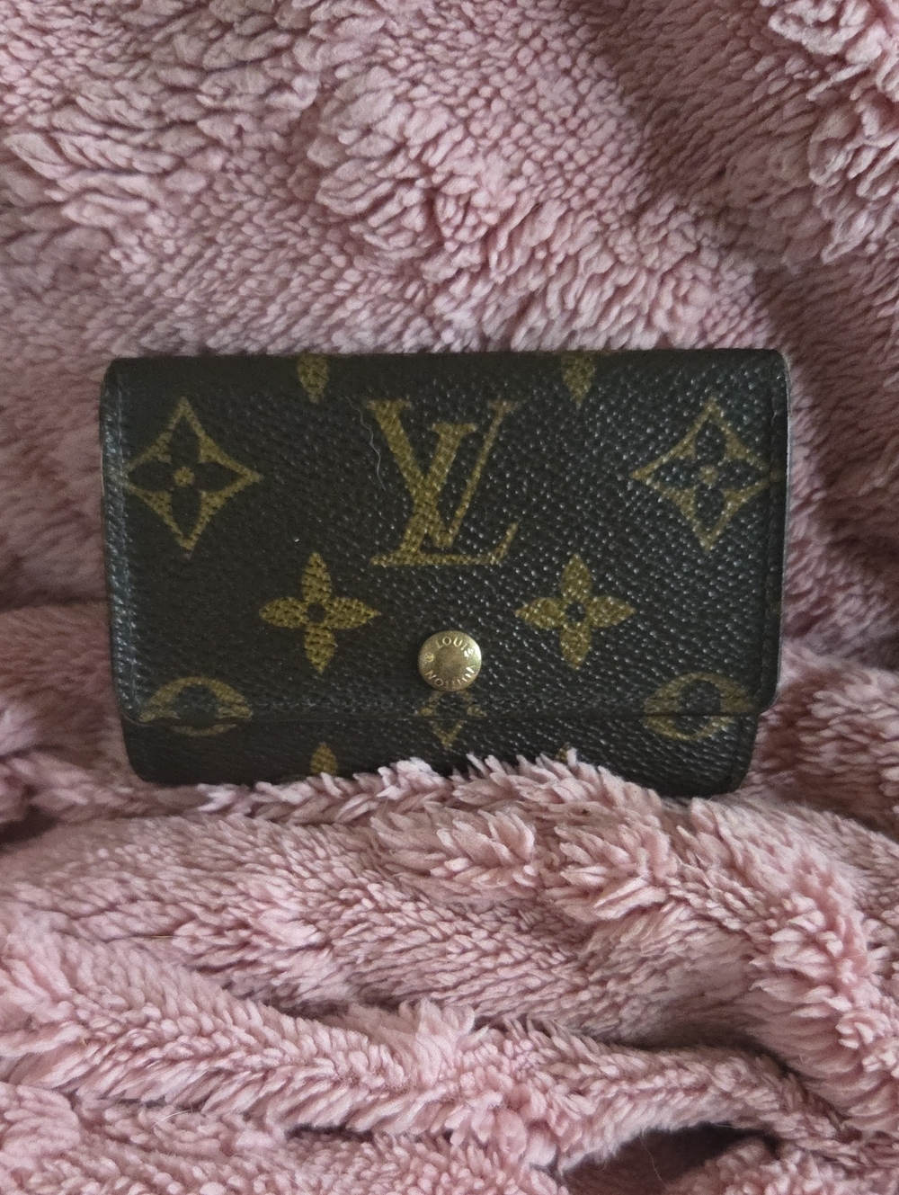 Louis Vuitton Monogram Canvas Brown Compact Key Holder